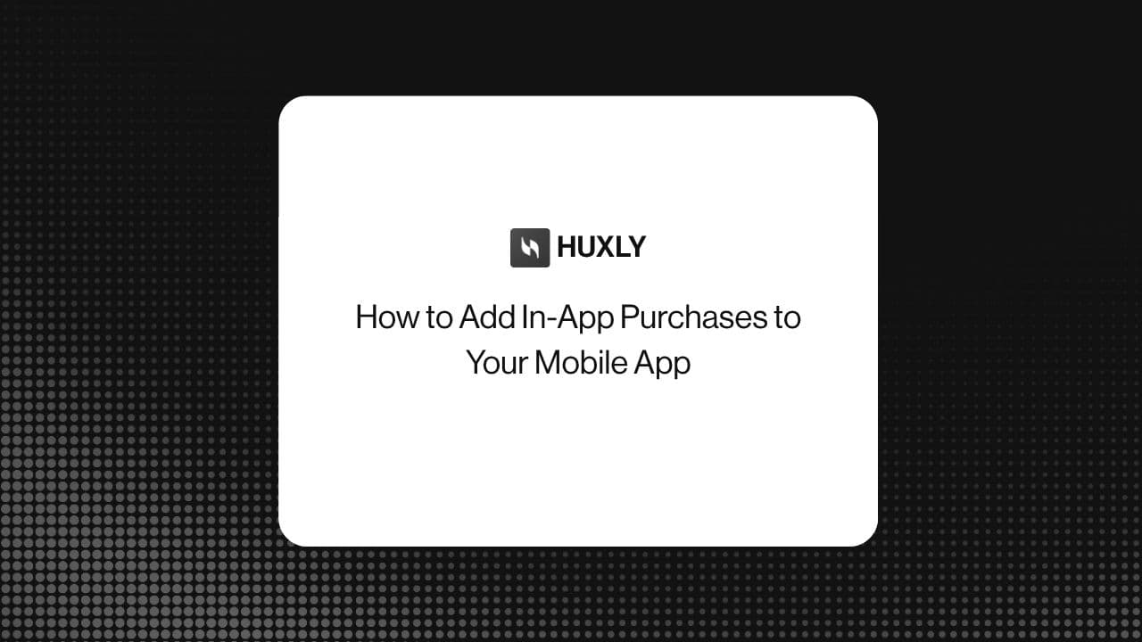 How to Add In-App Purchases to Your Mobile App