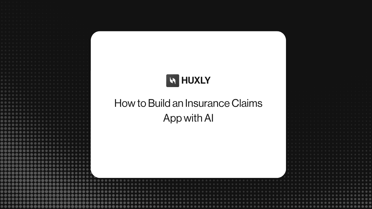 How to Build an Insurance Claims App with AI